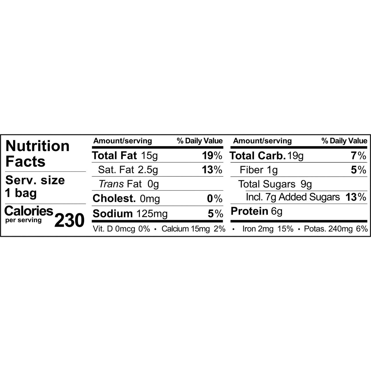 Sahale Snacks Cashew Pom/Van (9-Pack)