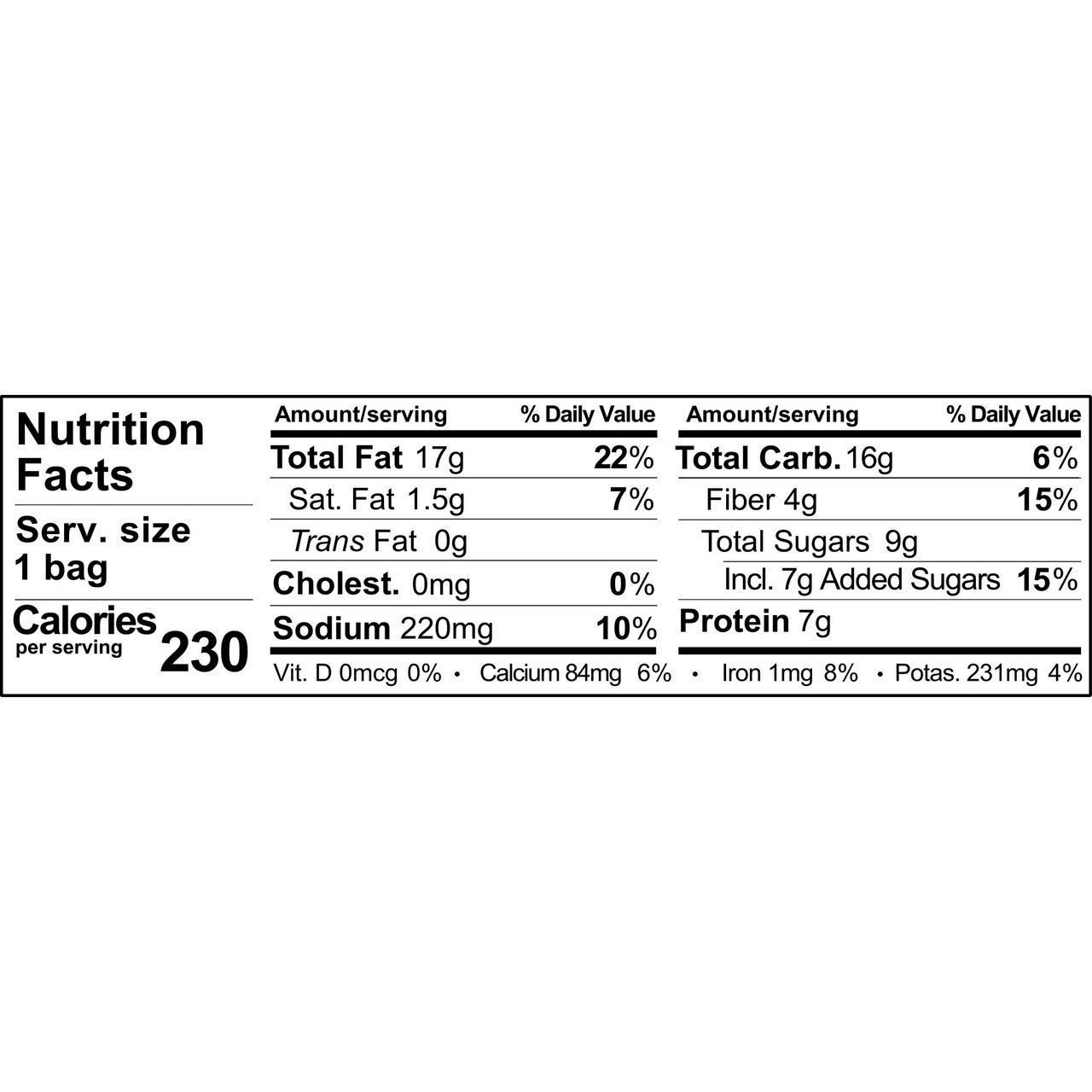 Sahale Snacks Almond/Cran/Honey (9 pack)