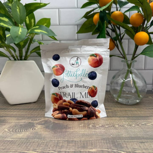 Lottiebell's Peach and Blueberry Trail Mix